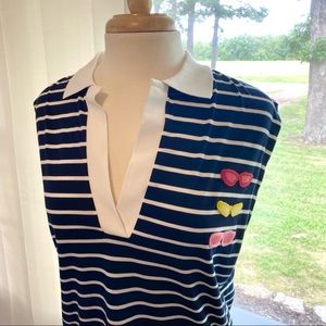 Zara Natacha Paschal Blue Collared Art to Wear- NWT 🏷